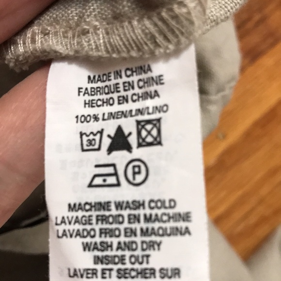 French Connection linen pants. - Picture 6 of 7